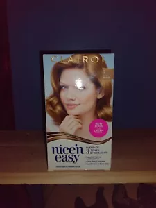 Clairol Dark Blonde Hair Dye Nice N Easy # 7 Permanent 3 Tones & Highlights - Picture 1 of 3