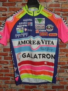 AMORE E VITA NALINI MAGLIA BICI CICLISMO SHIRT MAILLOT CYCLISM tg. M - Imagen 1 de 2