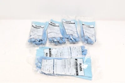 6 pares de guantes profesionales MAPA agarre azul LL-301 talla S Foto 1 de 3