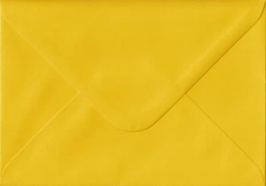 Sobres de colores para tarjetas C7/A7 amarillo girasol 82 mm x 113 mm engomados 100 g m - Imagen 1 de 1