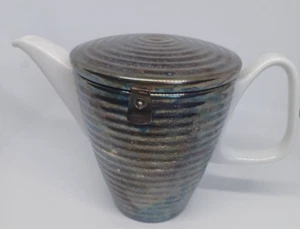 WMF Bauhaus Teekanne *KEIN DECKEL* Art Deco Silberplatte Bayern Deutschland 1 Liter Thermo - Bild 1 von 11