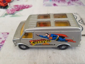 K-46: Corgi: Chevy Van plateado gris metálico "Supervan" (Superman) - Imagen 1 de 6