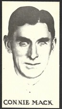 1975 TCMA Connie Mack  ATHLETICS A's  UNSIGNED  3-1/8 x 5-3/4  PHOTO CARD #3