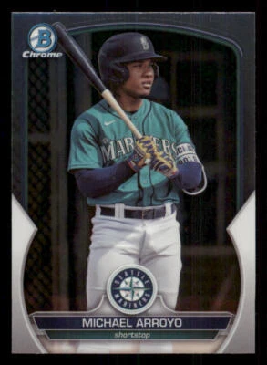 2023 Bowman Chrome Draft #BDC67 Michael Arroyo - Image 1 of 2