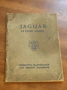 Manual del propietario Jaguar MK1 2,4 litros modelo manual de servicio operativo Mark I 2,4 L - Imagen 1 de 15