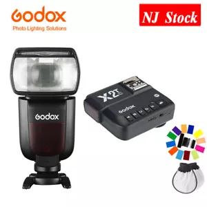 Godox TT685II-C 2.4G TTL HSS Speedlite Flash Light For Canon+Godox X2T-C Trigger - Picture 1 of 12