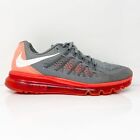 Nike Mens Air Max 2015 698902-018 Gray Running Shoes Sneakers Size 9