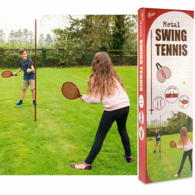 SWINGBALL TENNIS TETHER GAME OUTDOOR SUMMER GARDEN SWING BALL CLASSIC FAMILY NEW - Image 1 of 4