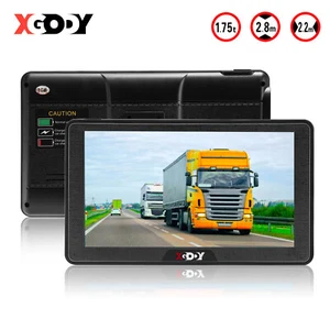 XGODY 7" GPS Navigator For Car Truck Navigation w/Sunshade Free AU Map 256MB+16G - Picture 1 of 12