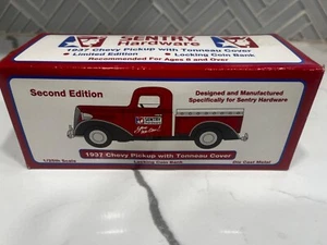 Sentry Hardware 1937 CHEVY PICKUP WITH TONNEAU COVER BANK Die-Cast Metal NEW - Picture 1 of 3