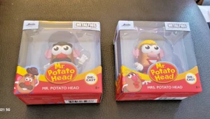 Jada 2" MetalFigs Hasbro Mr & Mrs. Juego de 2 figuras diecast Potato Head - Imagen 1 de 2