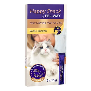 Feliway Happy Snack With Calming Agent 6 x 15g - Picture 1 of 9