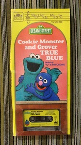 Sealed in Box Golden Music Cassette Cookie Monster & Grover 1983 Sesame Street - Bild 1 von 5
