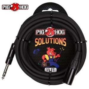 Pig Hog PX-TMXM15 15FT TRS Male to XLR Male Balanced Cable - Picture 1 of 1