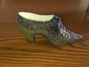 Decorative Miniature High Heel Shoe Figurine Collectible Resin - Picture 1 of 5