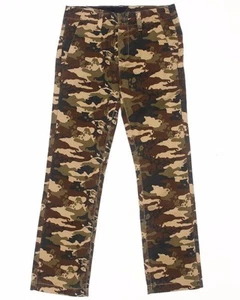 NEW Big Youth VOLCOM FACETED PANT  Camo Jeans  Camoflauge Pants Size 26 (12). - Picture 1 of 7