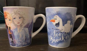 Juego de dos tazas Destiny Awaits y rompehielos Disney Frozen. Olaf, Elsa, Anna - Imagen 1 de 5