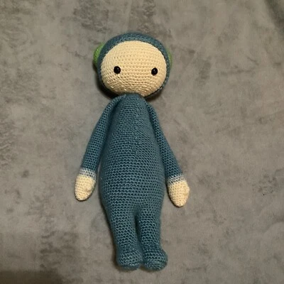Ganchillo BINA Lalylala Juguete Relleno Increíble Peluche Hecho a Mano Regalo para Niños Dormir Foto 1 de 4