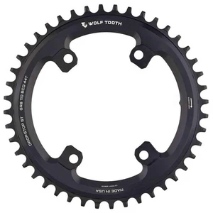 Wolf Tooth 110 BCD Asymmetric 4-Bolt Chainring for GRX Cranks Drop-Stop ST - Picture 1 of 3
