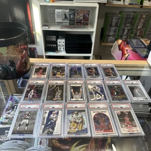 GOAT PSA Graded Lot 🔥 Jordan Wemby Kobe And Tom Brady 16 Total PSA Graded Cards - Picture 1 of 17