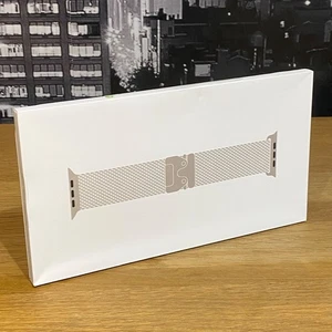 Apple Watch Ultra Strap 49mm Natural Titanium Milanese Loop S Small Original - Picture 1 of 23