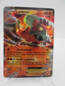 Pokemon Landorus EX 89/149 Black & White Boundries Crossed Ultra Rare - Picture 1 of 2