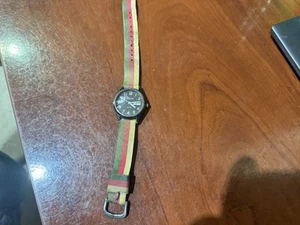 Orvis Day Date Military Field Watch 12 24 Hour Dial - Bild 1 von 3