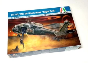 ITALERI 2706 Helicopter Model 1/48 UH-60/MH-60 Black Hawk (Night Raid) T2706 - Picture 1 of 1