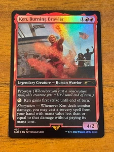 Ken, Burning Brawler - Secret Lair - MTG - FOIL - 430 - Bild 1 von 3