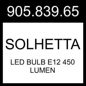 IKEA SOLHETTA LED Bulb E12 450 Lumen Globe Opal 2 Pack 905.839.65 - Picture 1 of 1