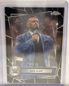 2025 Topps Chrome WWE - Nick Aldis #150 Black Refractor /10 - Bild 1 von 1