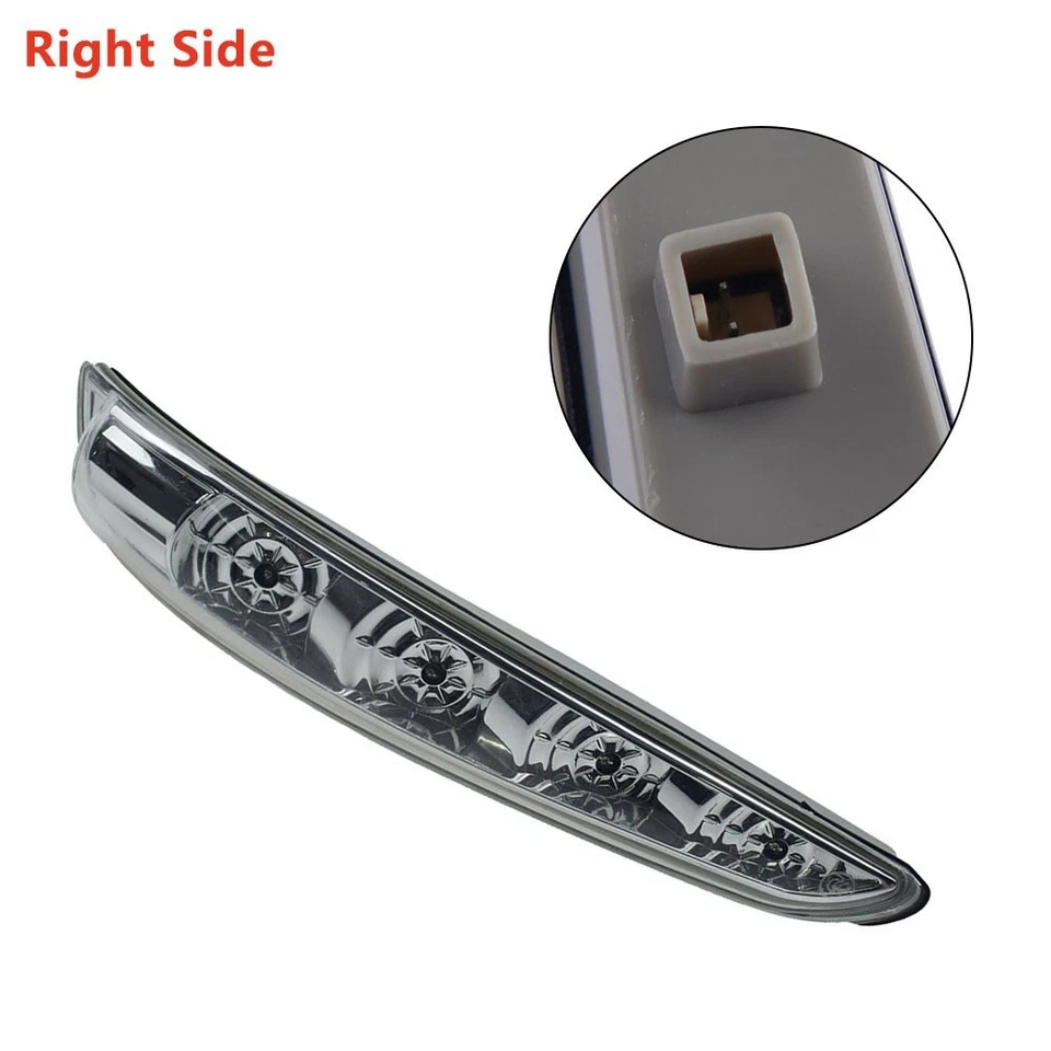 New Practical Right Mirror Lamp Mirror Light 1 Pc 2011-2014 Clear Lens - Image 1 of 4