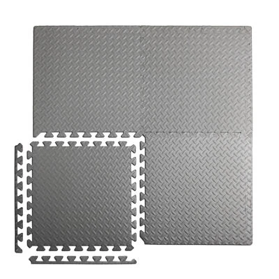 BESTLIVINGS 4 x Bodenschutzmatten EXTRA DICK 52x52x1,2cm Pool Unterlegmatte Rand Poolmatte