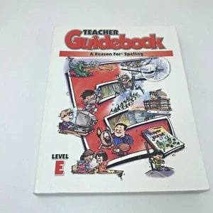 A Reason For Spelling Teacher Guidebook. Level E - Imagen 1 de 6