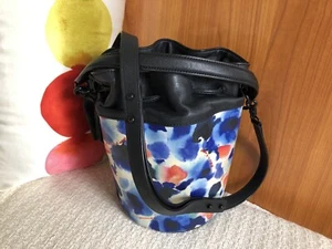 Loeffler Randall Industry Bucket Floral Crossbody Tassels Medium - Picture 1 of 7
