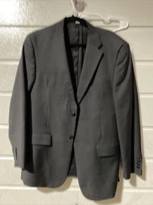 Jos. A. Bank Signature Collection Black Blazer 41R Suit Jacket EUC 100% Wool - Picture 1 of 10