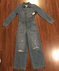 NEW Lee Union-Alls Women’s Denim Overall Jumpsuit Size XS Coveralls - Picture 1 of 4