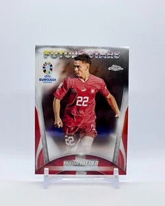 2024 Topps Chrome Euro #8 Fabian Rieder - Future Stars - Picture 1 of 2