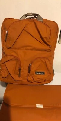 Mochila multifunción unisex Bebamour bolsa de pañales naranja agotada en todas partes Foto 1 de 4