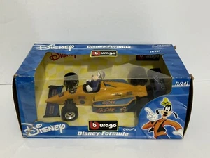 Burago Disney Formula 1 Die Cast Racing Car Goofy scale 1/24 With Box - Picture 1 of 5