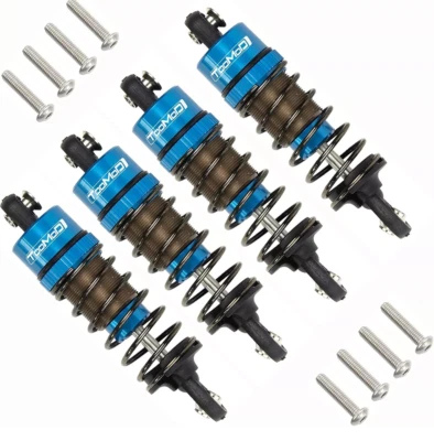 Aluminum Alloy Oil Shock Absorber Damper Set For Tamiya TT-01 / TT-02 RC Parts - Image 1 of 4