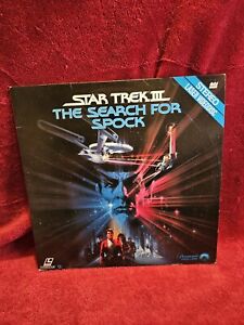 Star Trek III The Search For Spock Laser disc LV1621 extended play 1985