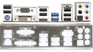 Asrock H77M I/O-Shield - Afbeelding 1 van 1