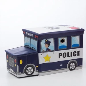 BOITE DE RANGEMENT ENFANT CAMION DE POLICE - Imagen 1 de 1
