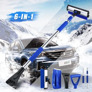 3in1 Detachable Snow Shovel/Ice Scraper/Brush Tools Portable Outdoor Car Kit NIP - Picture 1 of 4