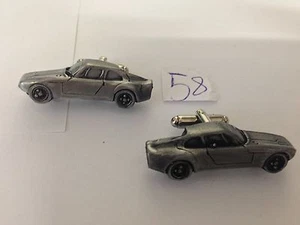 Davrian Mk3 3D Manschettenknöpfe Oldtimer Zinnoptik Cufflinks Ref58 - Bild 1 von 1