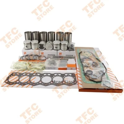 S6S Engine Overhaul Rebuild Kit For Mitsubishi S6S Engine TCM Komatsu Forklift - Image 1 of 4