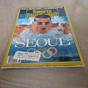 Sports Illustrated 1988 Seúl edición previa especial The Summer Olympics Biondi - Imagen 1 de 1