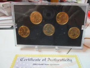 2002 Statehood Quarters in original CSN packaging inc Gold and Platinum Editions - Picture 1 of 12