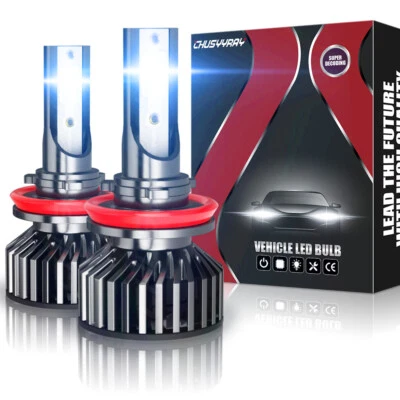 Kit de faros LED H11 blanco súper brillante PARA CHEVROLET MALIBU 2004-2015 luz baja Foto 1 de 4